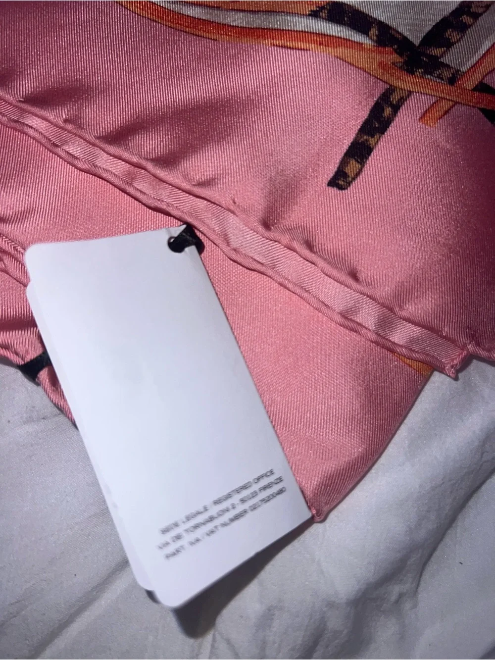 Salvatore Ferragamo silk bandeau