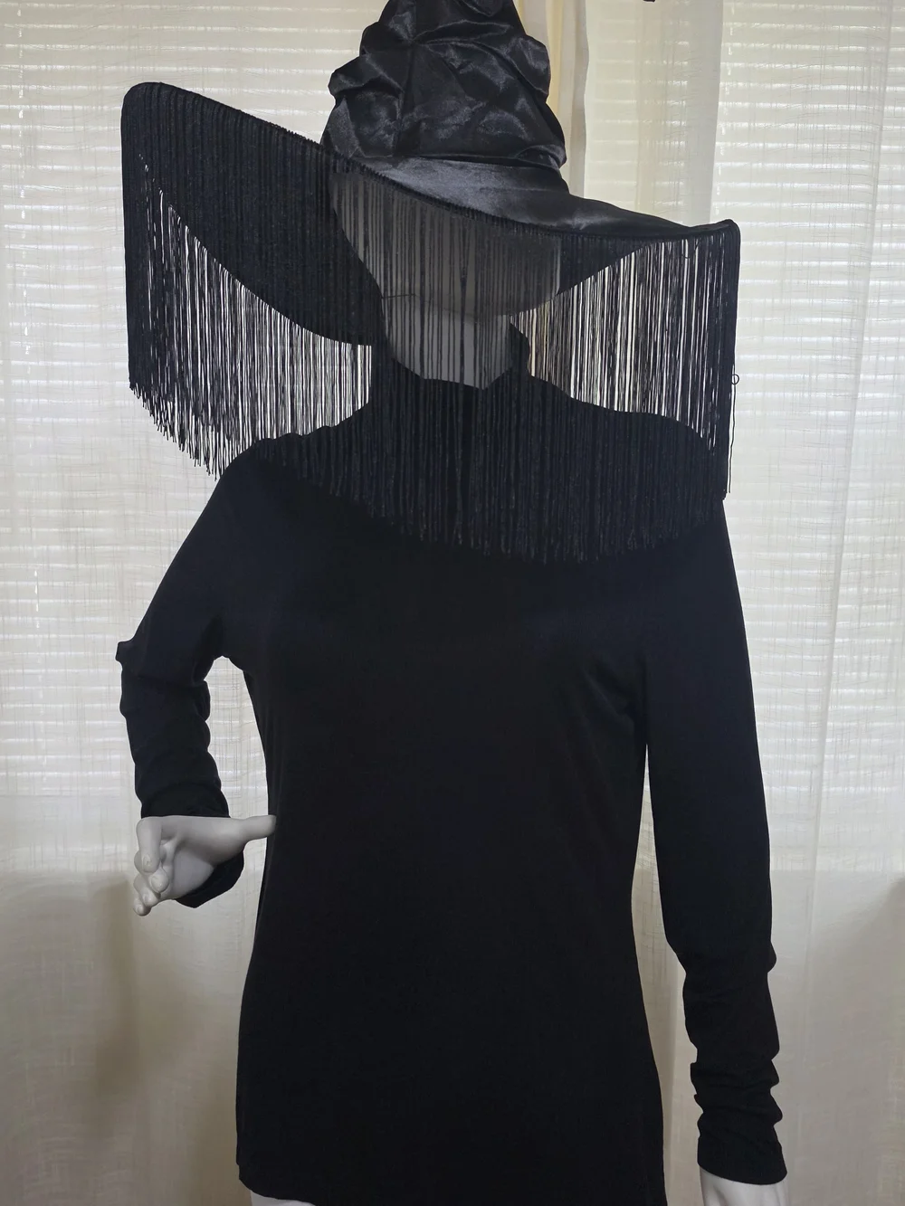 Boohoo dramatic black