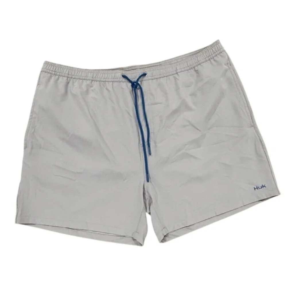 Huk Performance Fishing Shorts‎ Gray Men's XXL