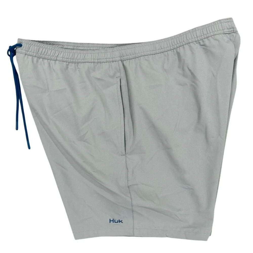 Huk Performance Fishing Shorts‎ Gray Men's XXL