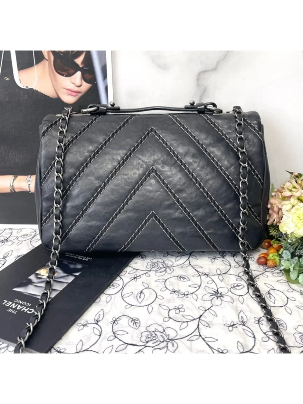 Chanel double flap
