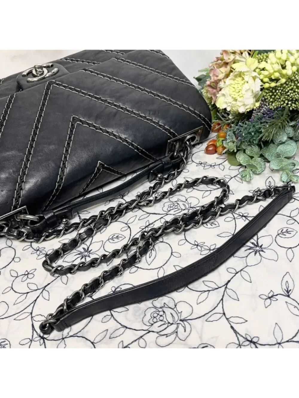Chanel double flap