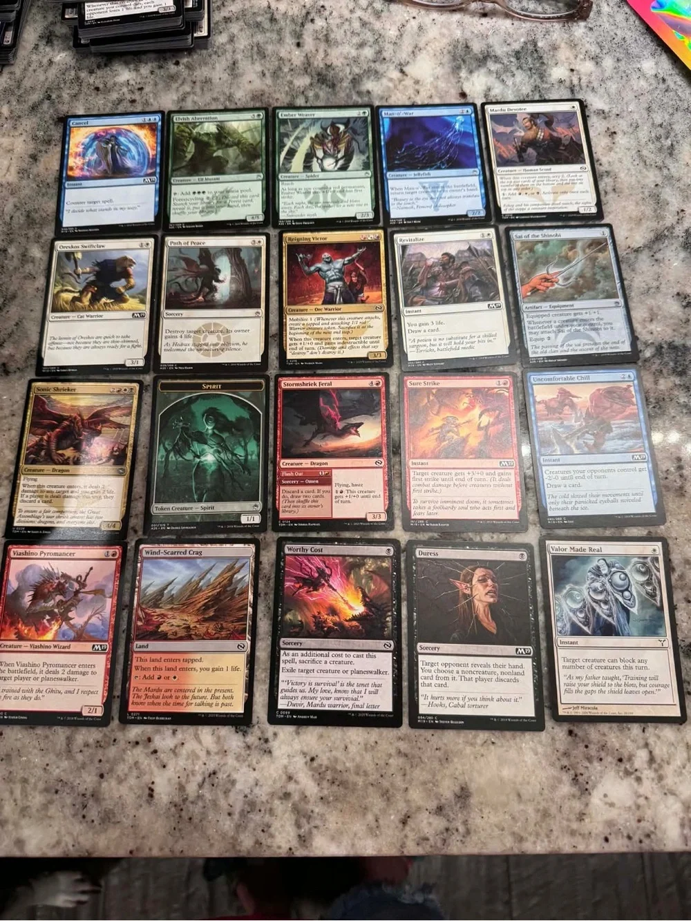 Magic: The Gathering multicolor card