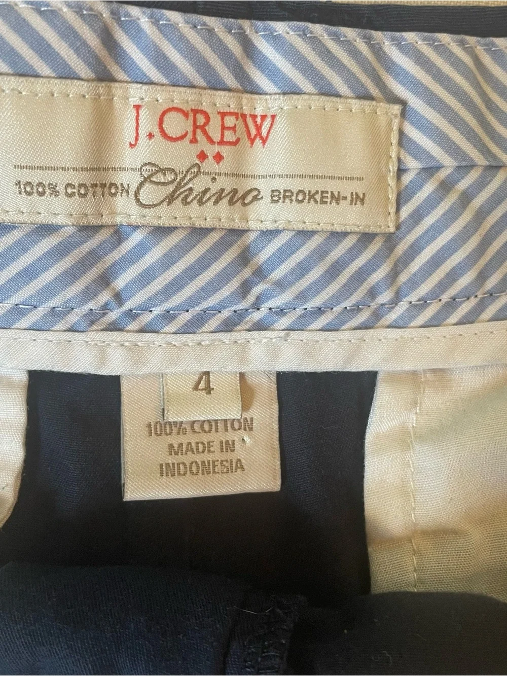 J. Crew women’s navy