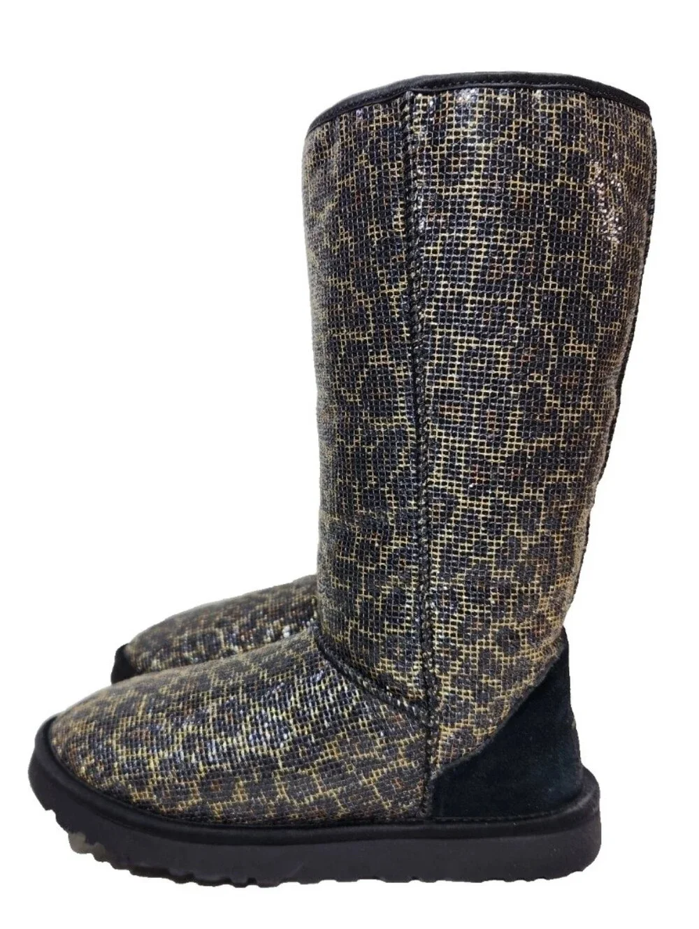 UGG leopard glitter
