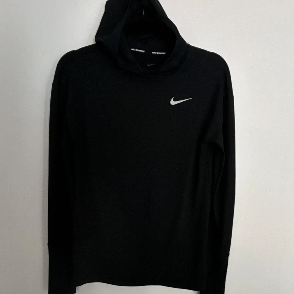 Nike Running Dri-FIT Pullover‎ Hoodie Black XS Men's Or Women's Long Sleeve