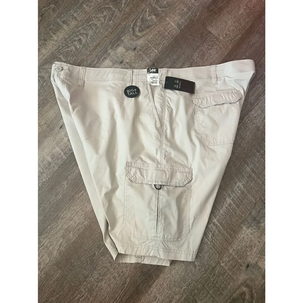 Lee Big & Tall Extreme Motion Crossroad‎ Relaxed-Fit Cargo Shorts- Size 54