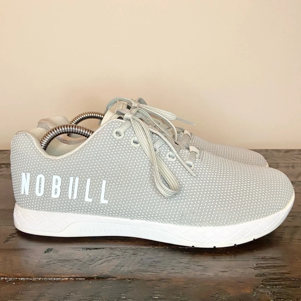 NOBULL SF Trainers Shoes Grey Athletic Sneakers Women’s 8.5 Men’s Size 7