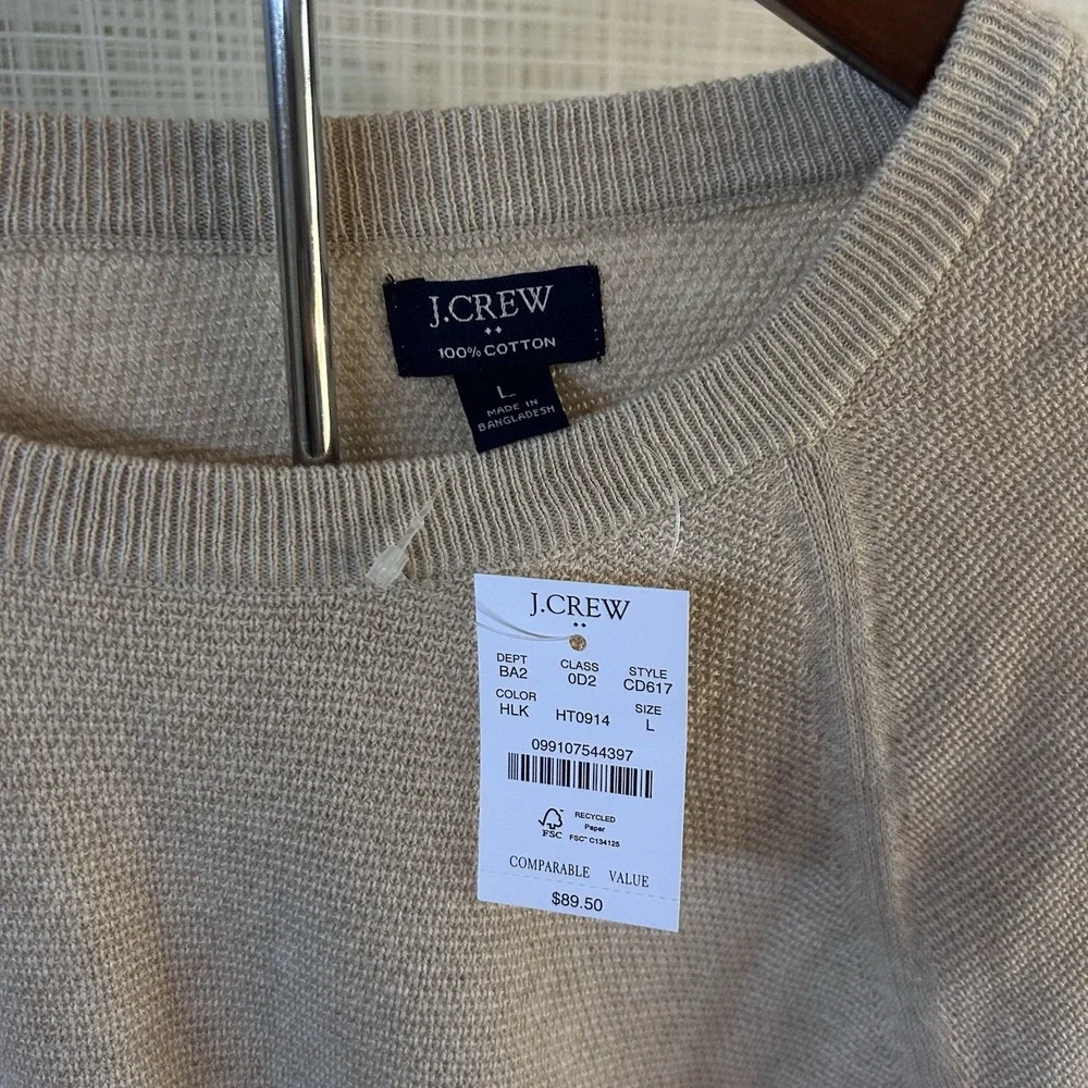 J.CREW crew sweater