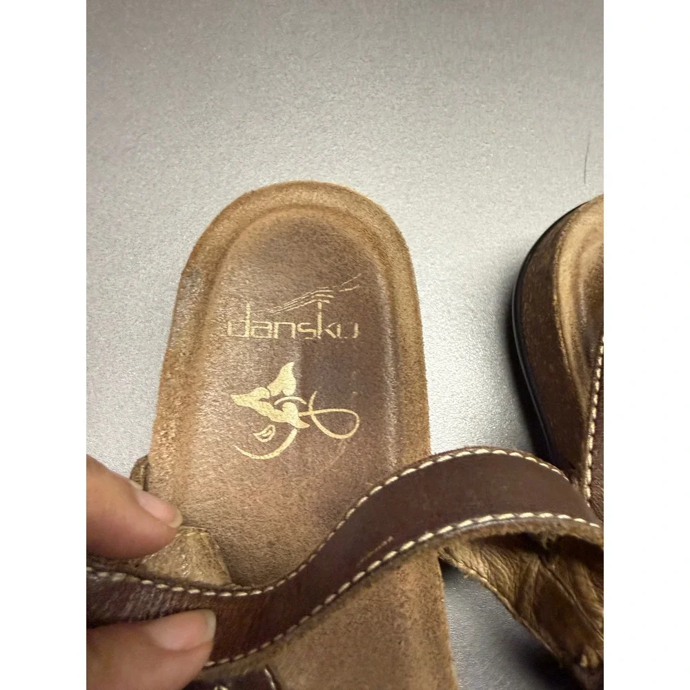Dansko leather strappy
