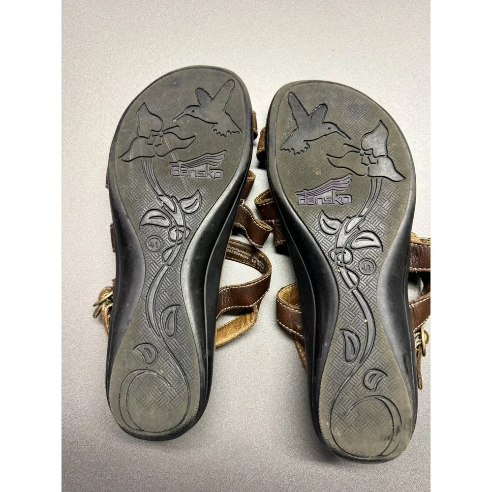 Dansko leather strappy