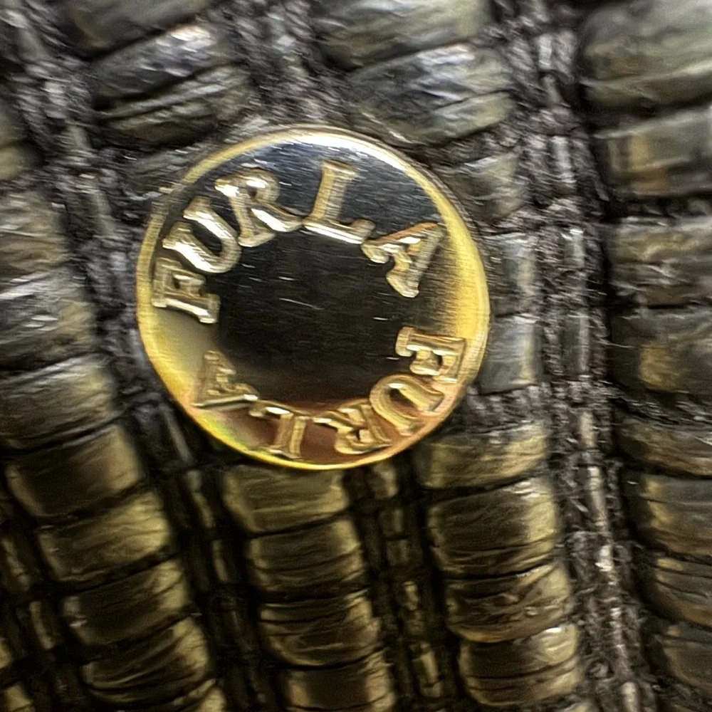 Furla black silver