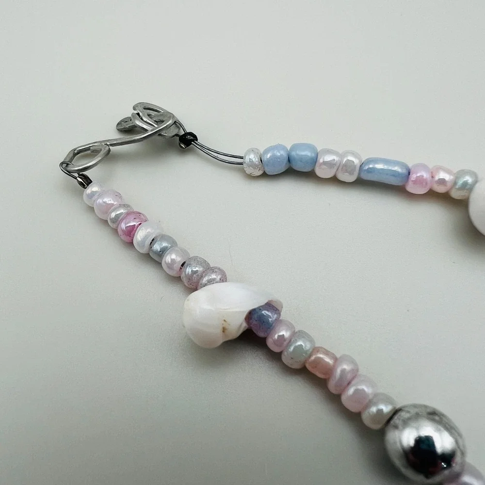 Artisan beaded necklace