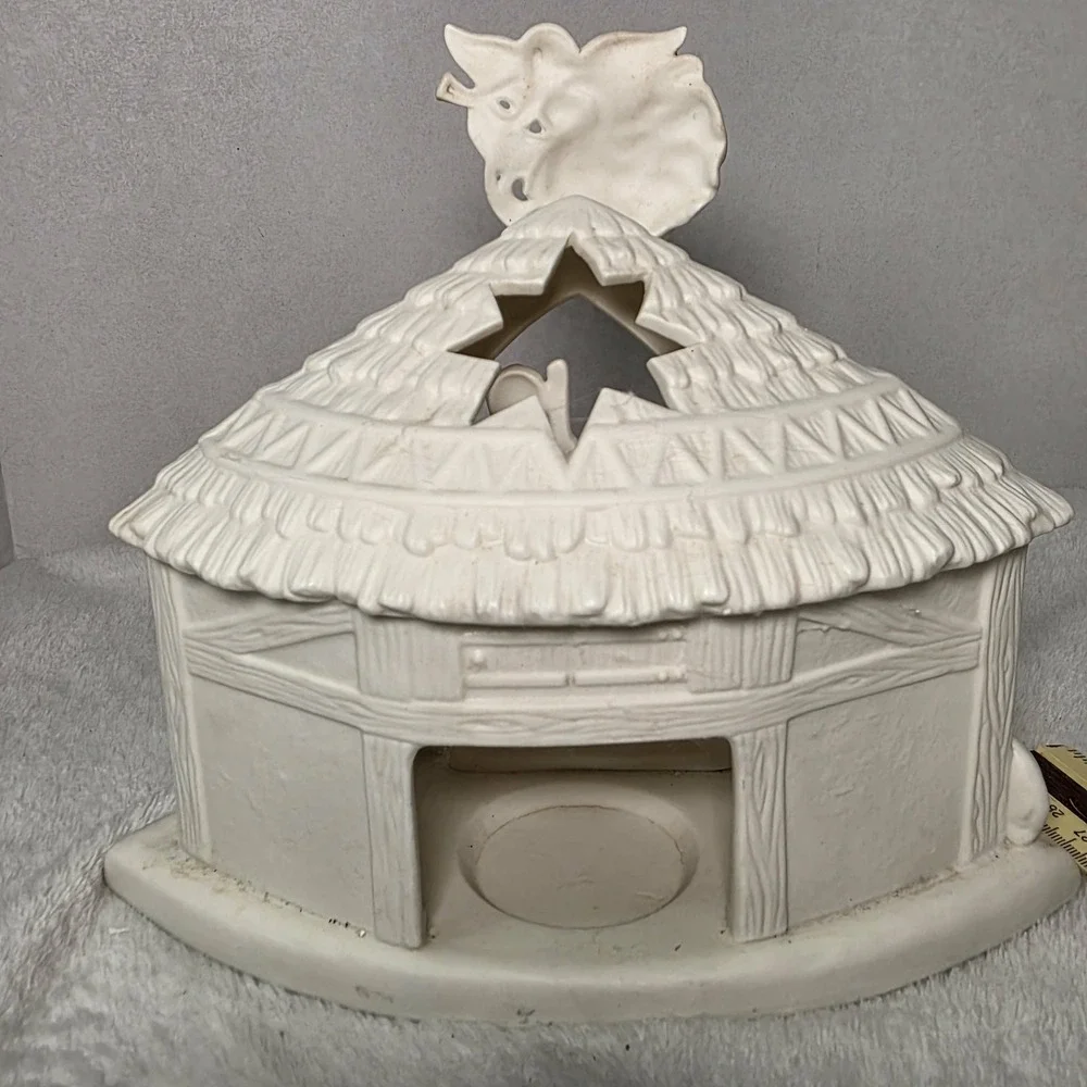 PartyLite nativity candle