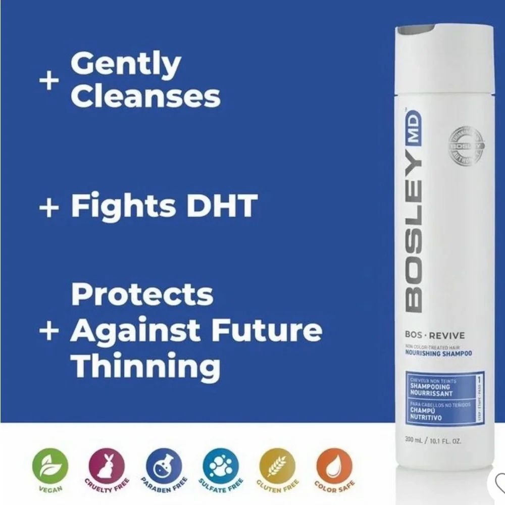 Bosley experience thicker