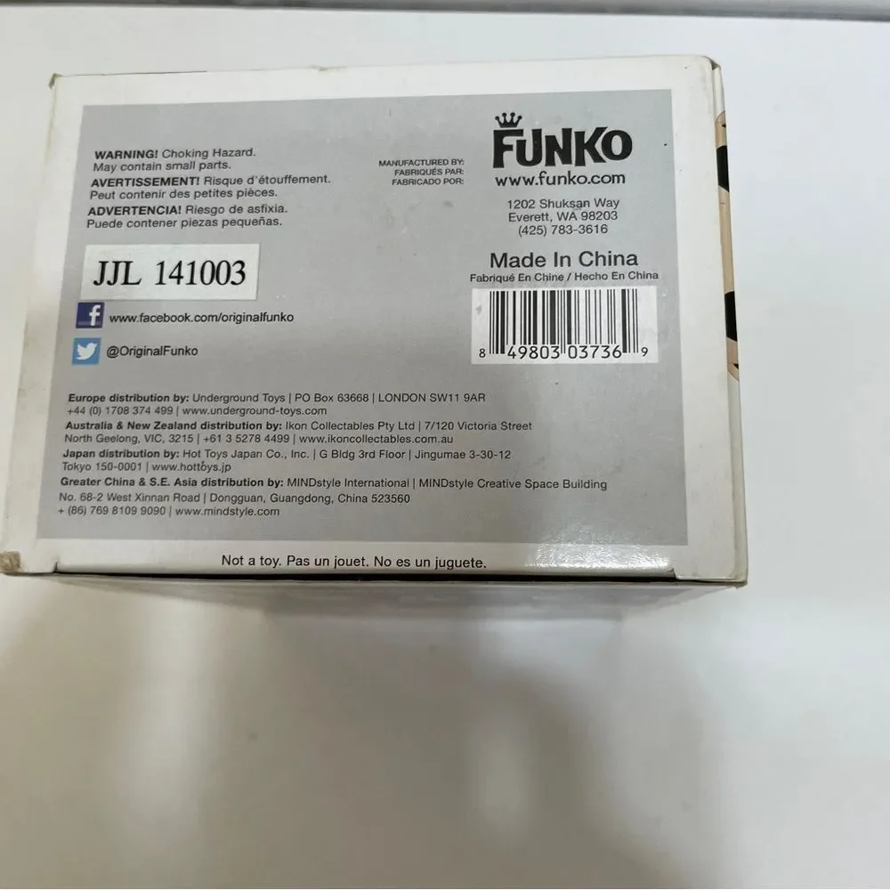 Funko new box