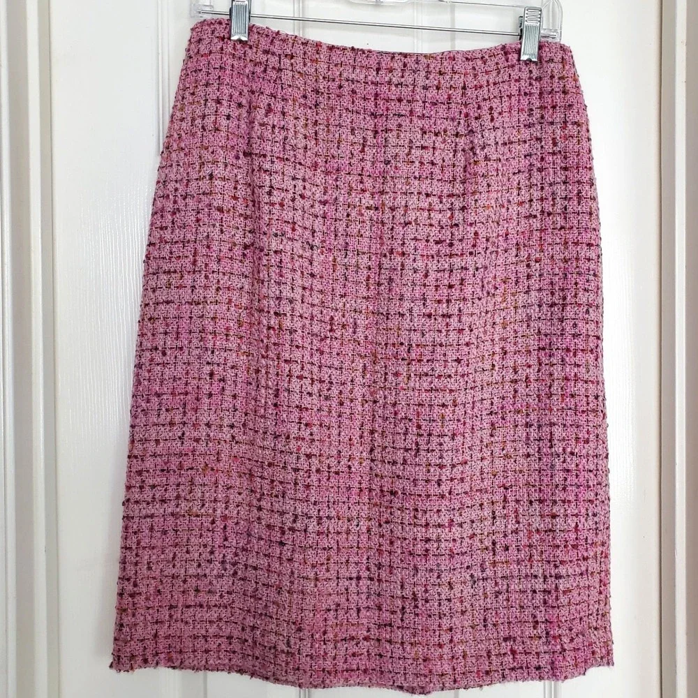 Talbots tweed pencil