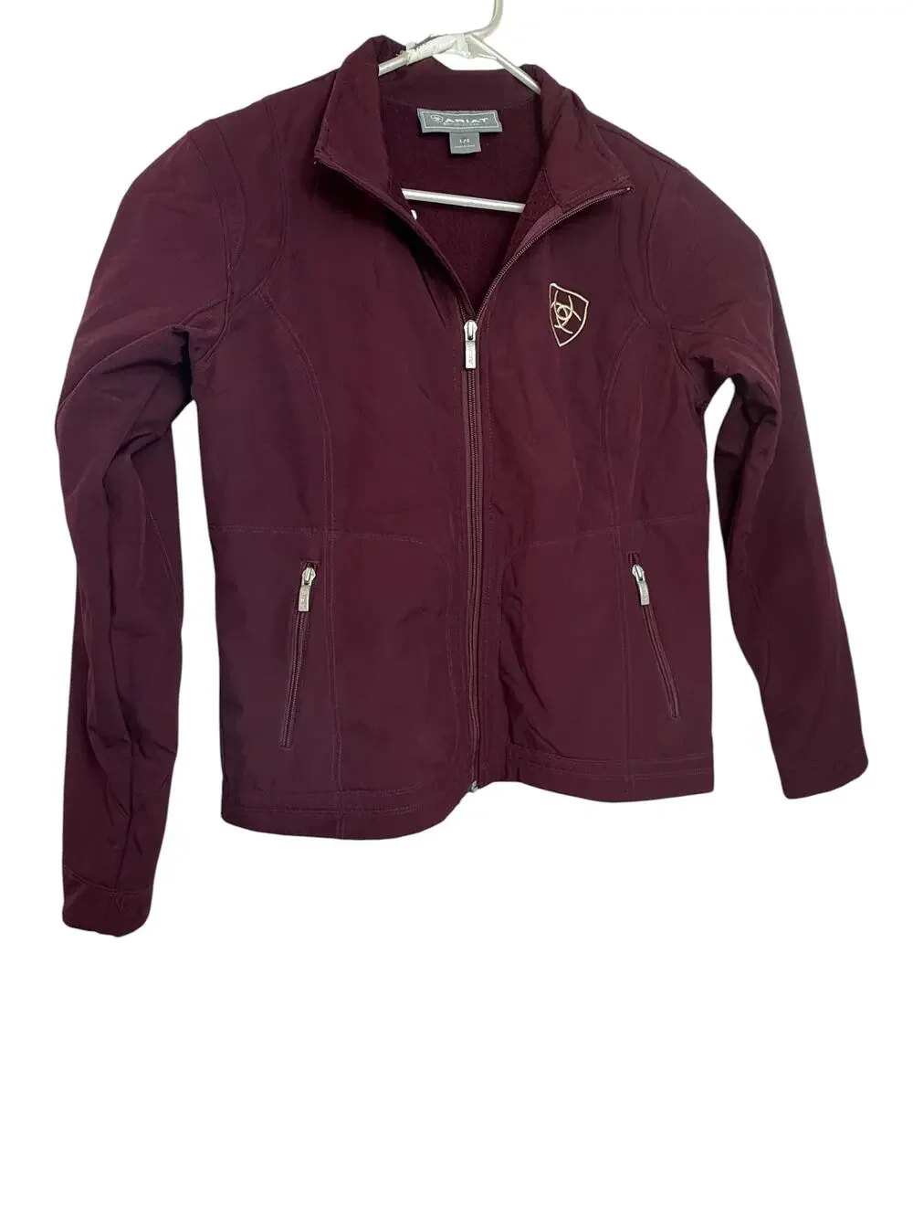Ariat Jacket Womens Large Red AriatTEK Softshell Full Zip Riding Outdoor