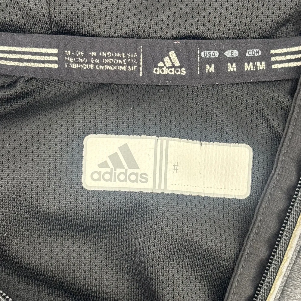 adidas hooded windbreaker