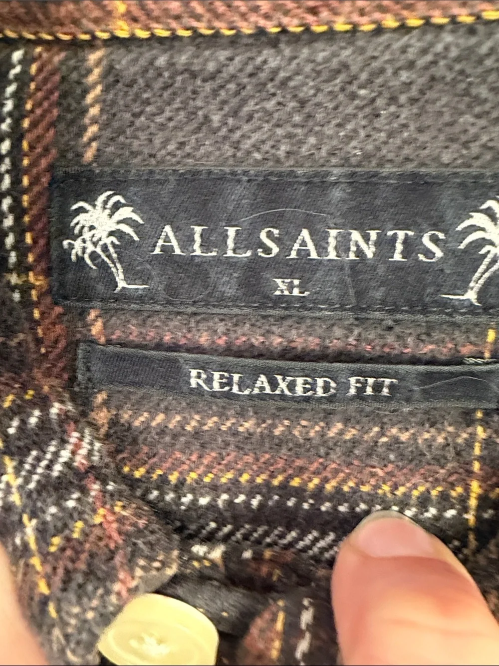 All Saints shaped fabric