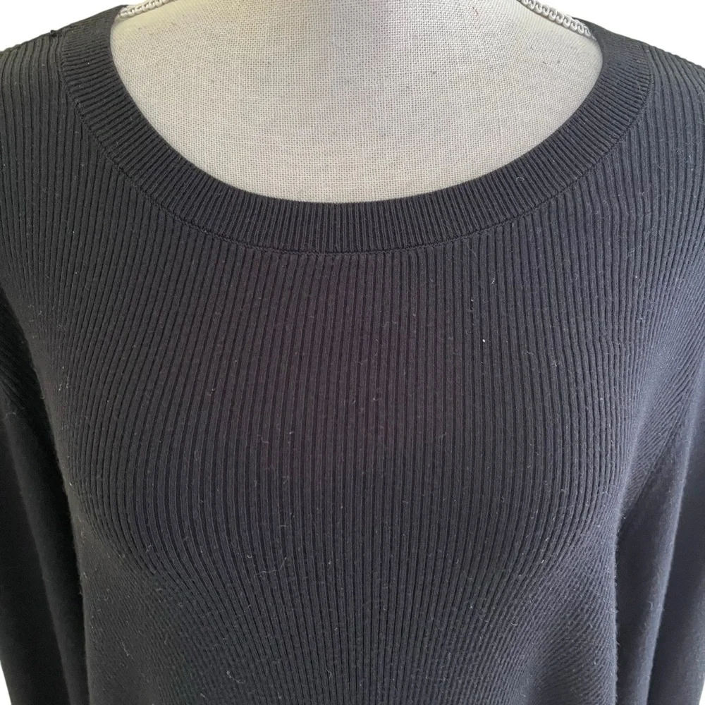 Halogen black ribbed