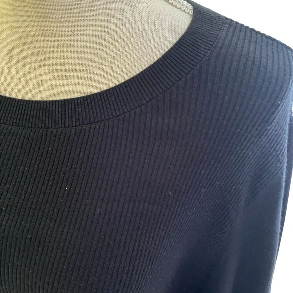 Halogen black ribbed
