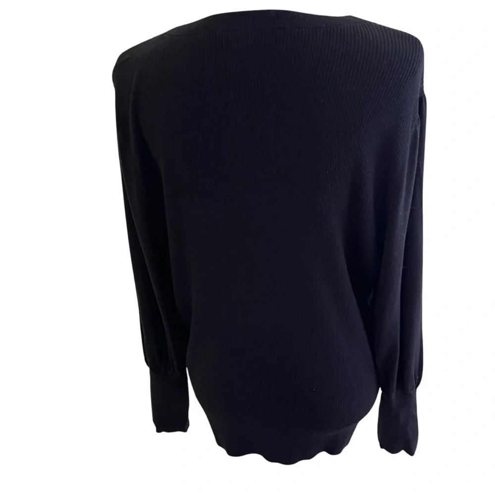 Halogen black ribbed
