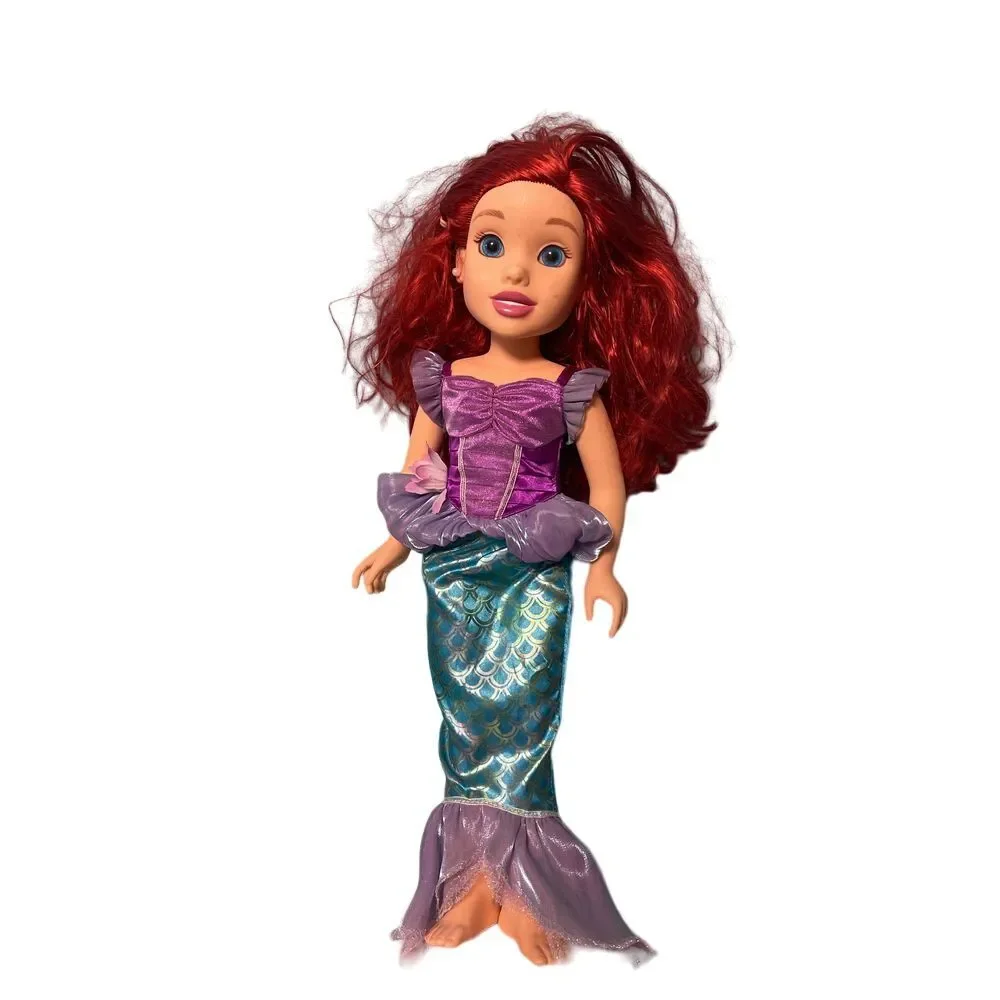 Disney Princess Ariel Mermaid Doll with Red‎ Hair and Shimmering Tail