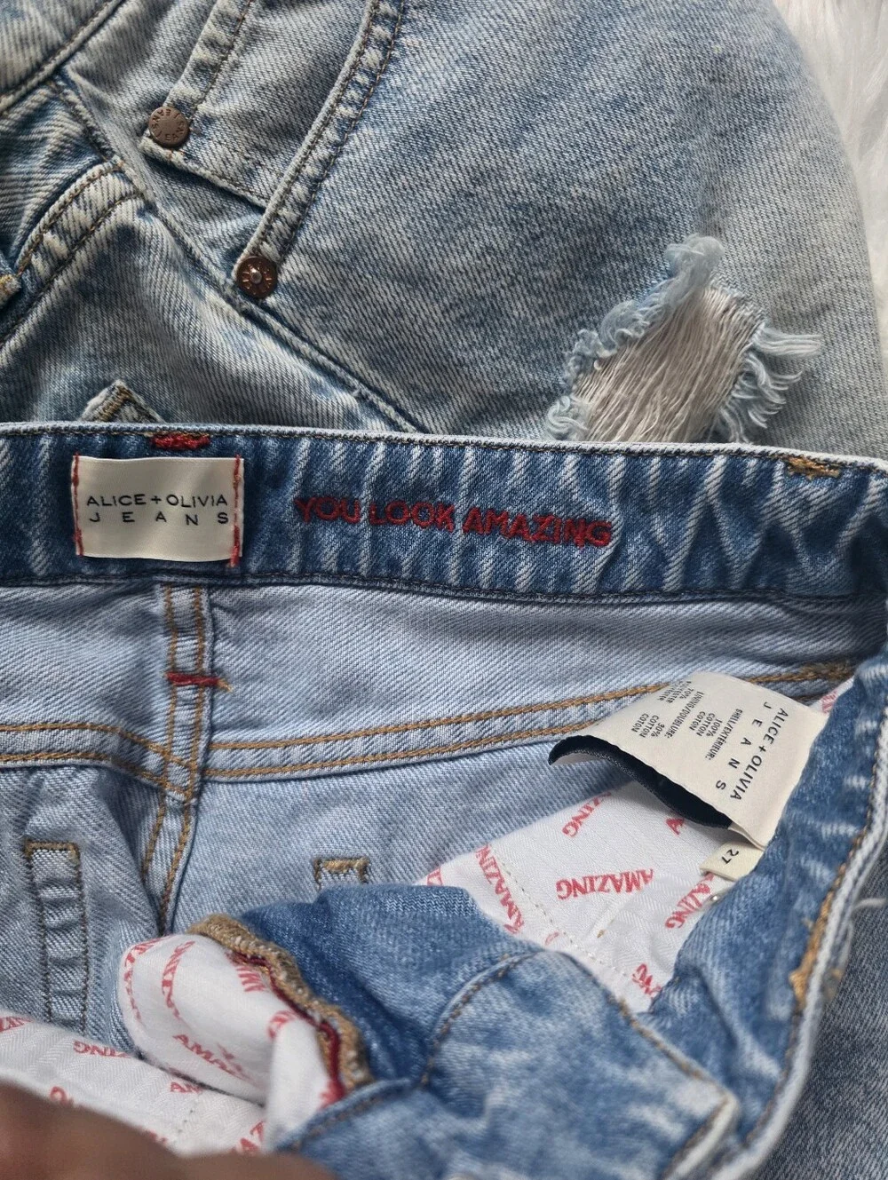 Alice + Olivia washed light