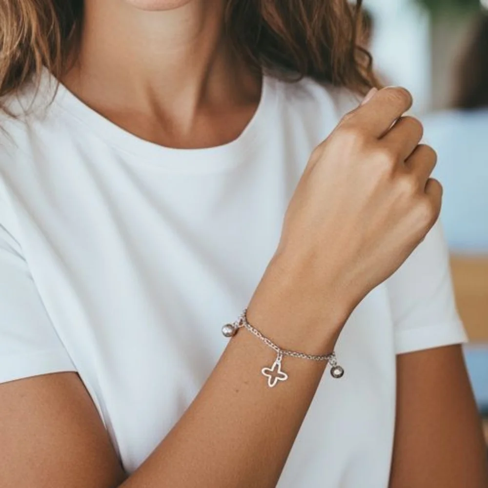 Stainless Steel‎ Clover Design Bracelet