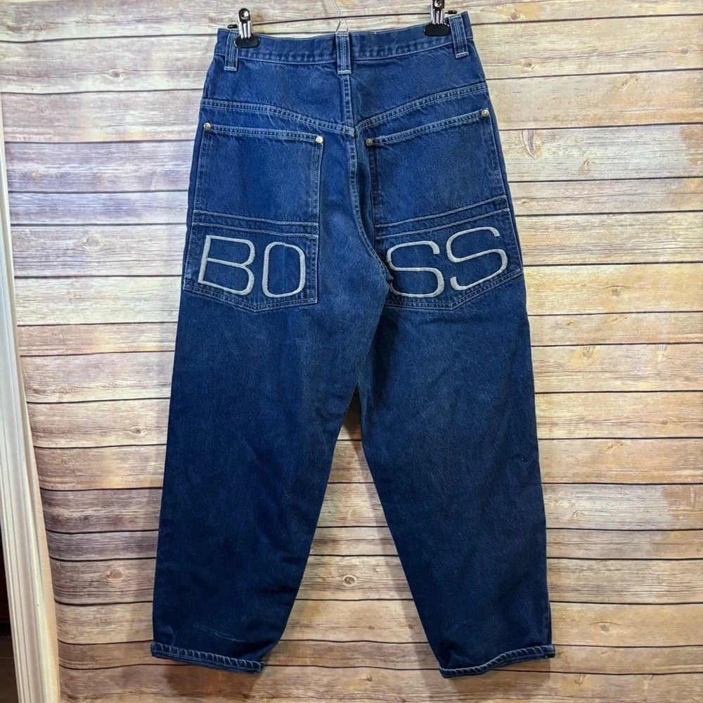VTG 90s Boss by I.G. Design Baggy Carpenter Jeans Sz 32 x 32