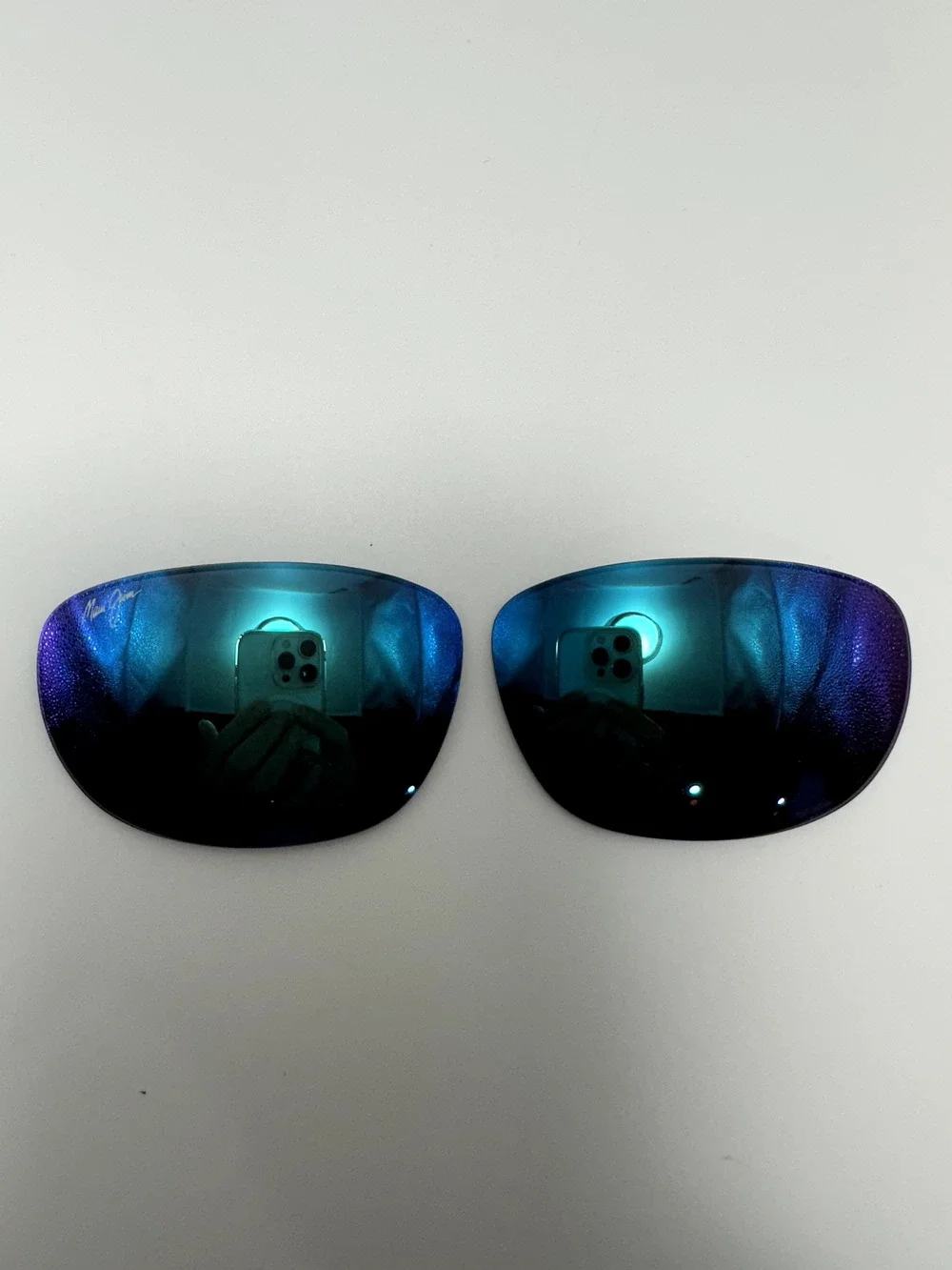 Maui Jim Replacement Lenses Ho'okipa Ultra R 62mm Blue Hawaii New