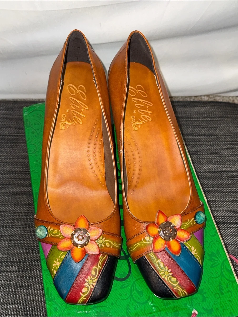 Elite by Corkys Gladiolus leather heels