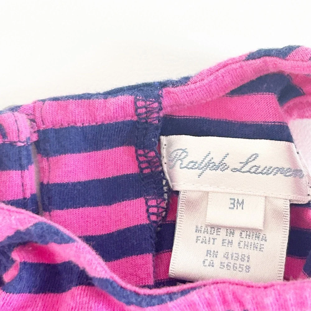 Ralph Lauren 100% pattern baby