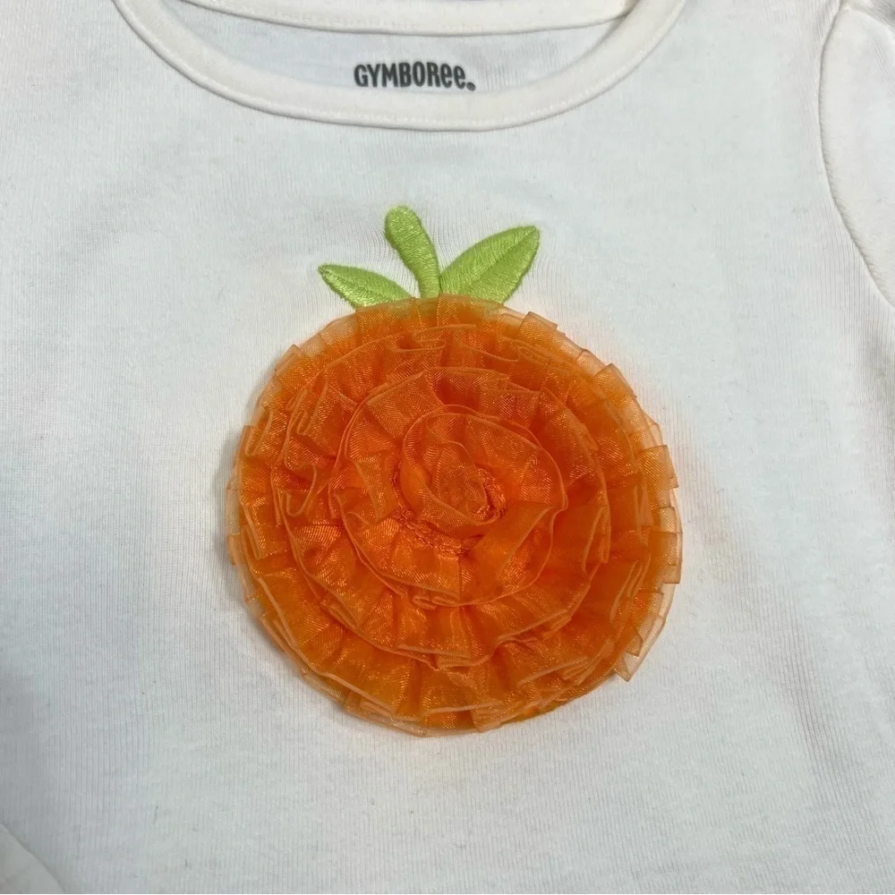 Gymboree ruffle pumpkin