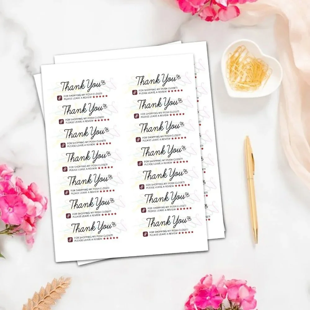 Design by Me business sticker include