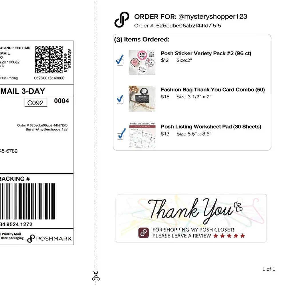 Design by Me posh review packing
