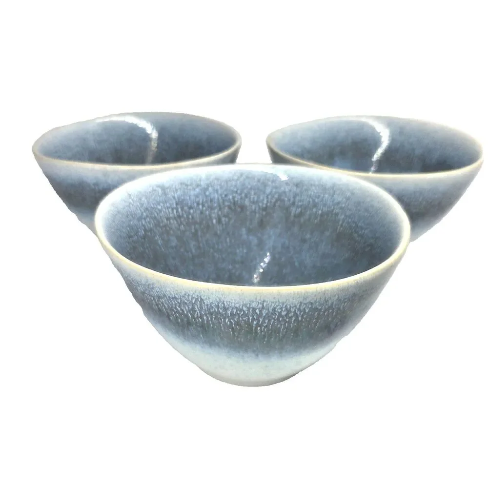 Sur La Table Cloud Blue Cereal Bowls 6