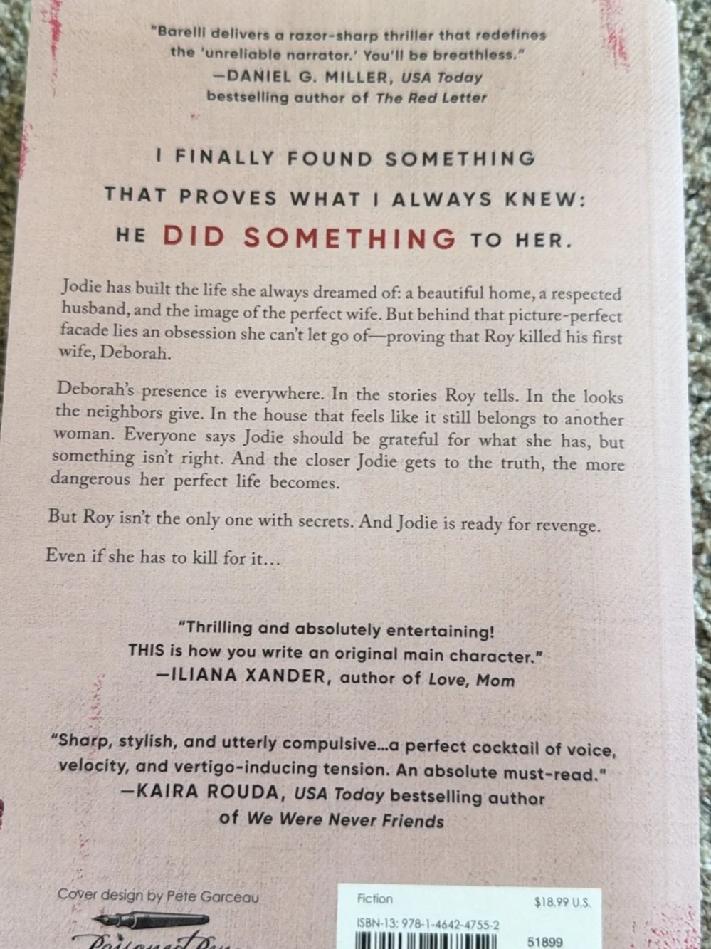 The Housewife Novel - by Natalie Barelli