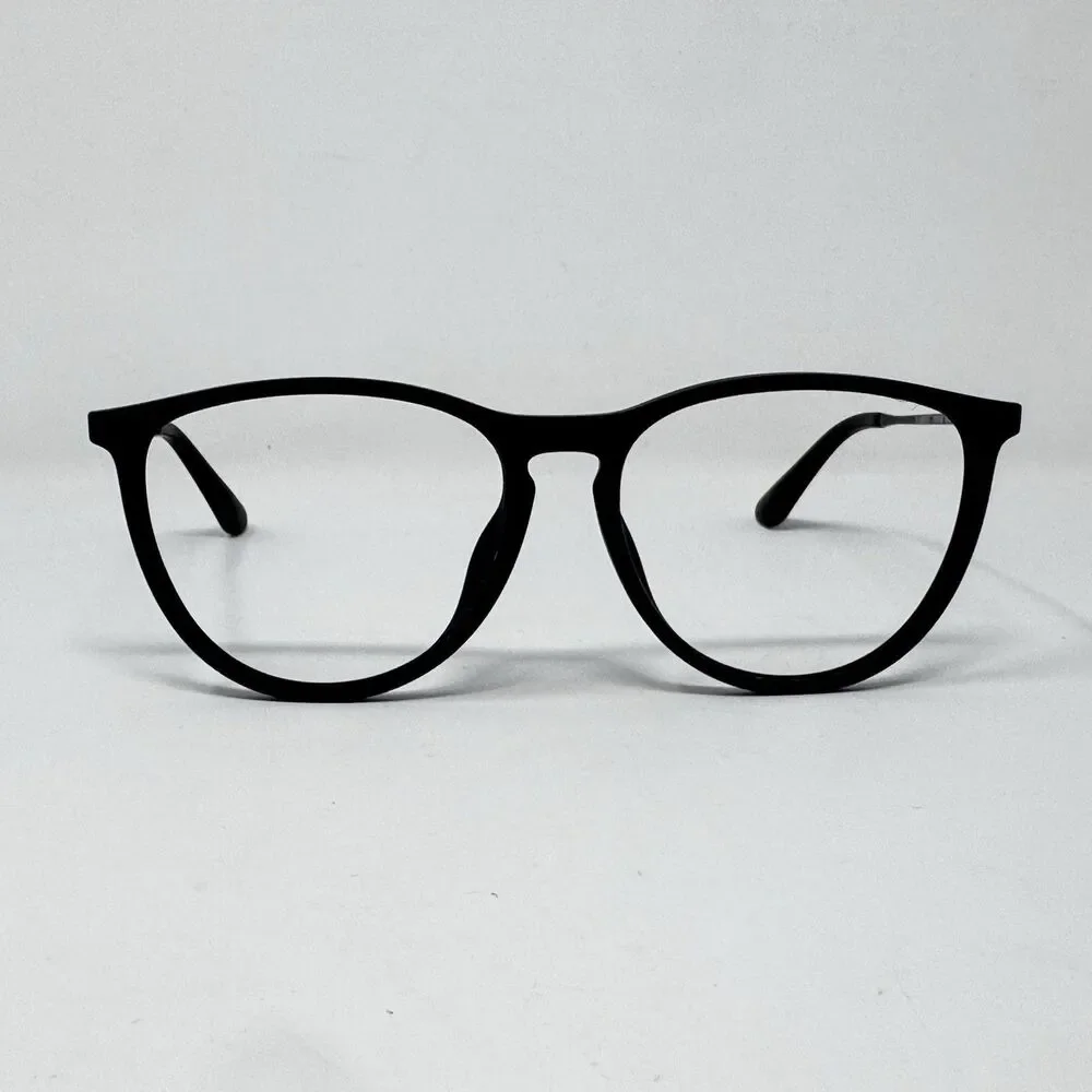 Ray-Ban Junior RJ9060SF 7005/55 Rubber Black Eyeglass Frames 52-14-135