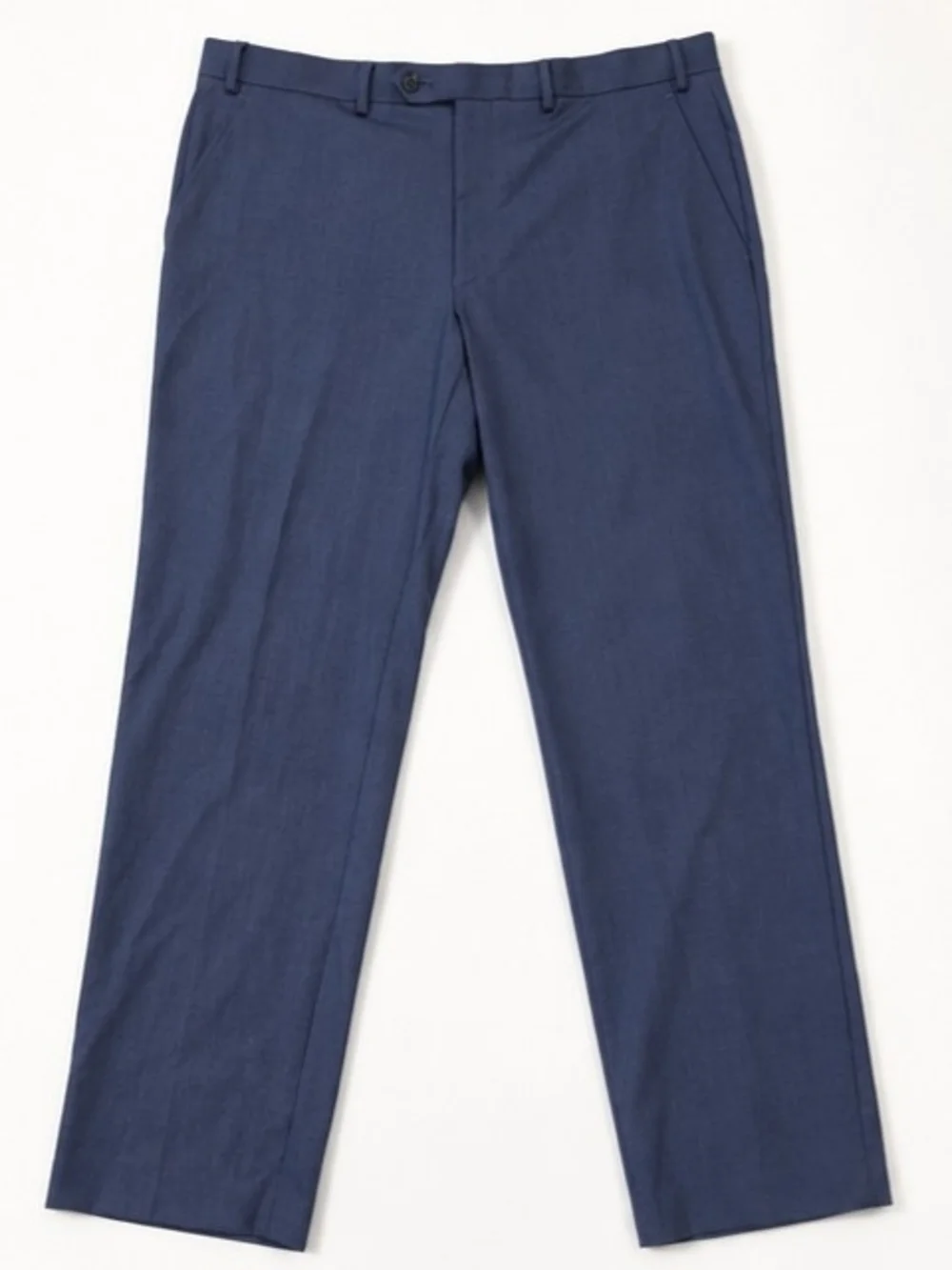 Alfani Men’s Slim Fit Blue Dress Pants Size 38x32 Stretch Trousers