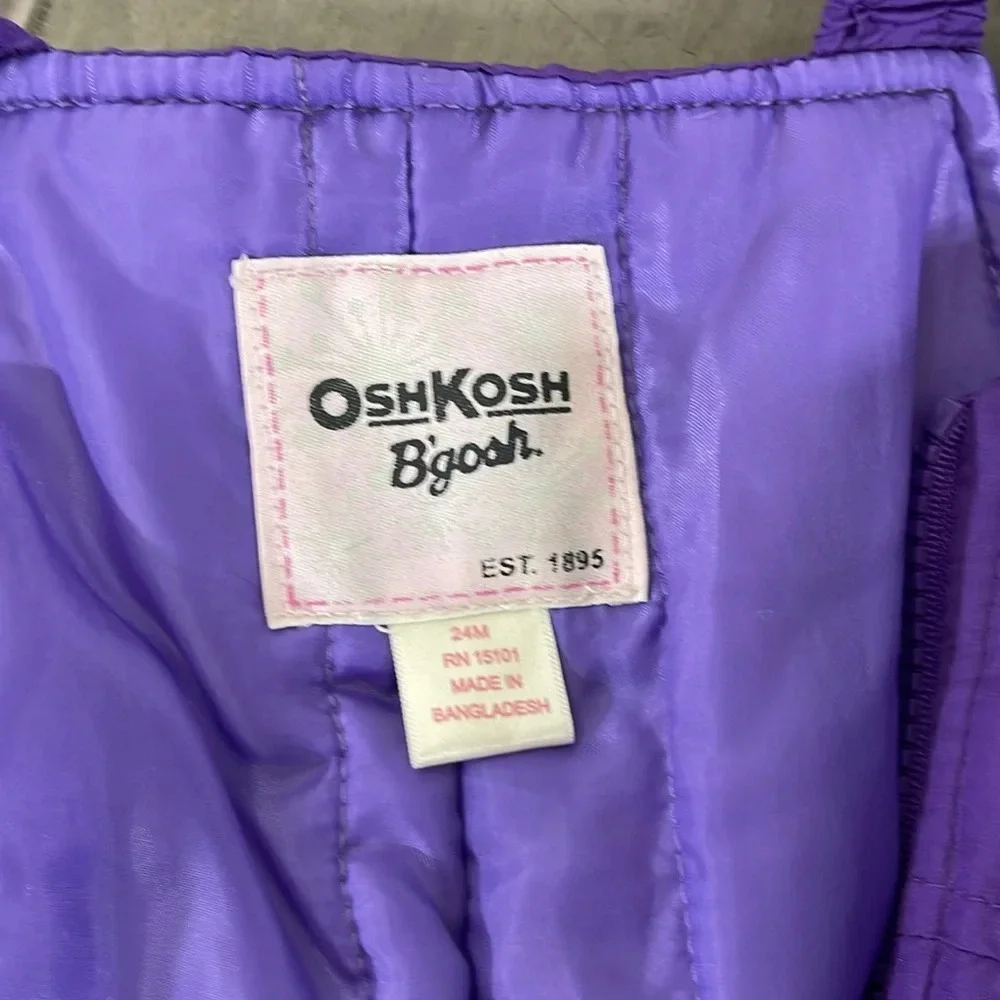 Oshkosh bgosh snowsuit 24M