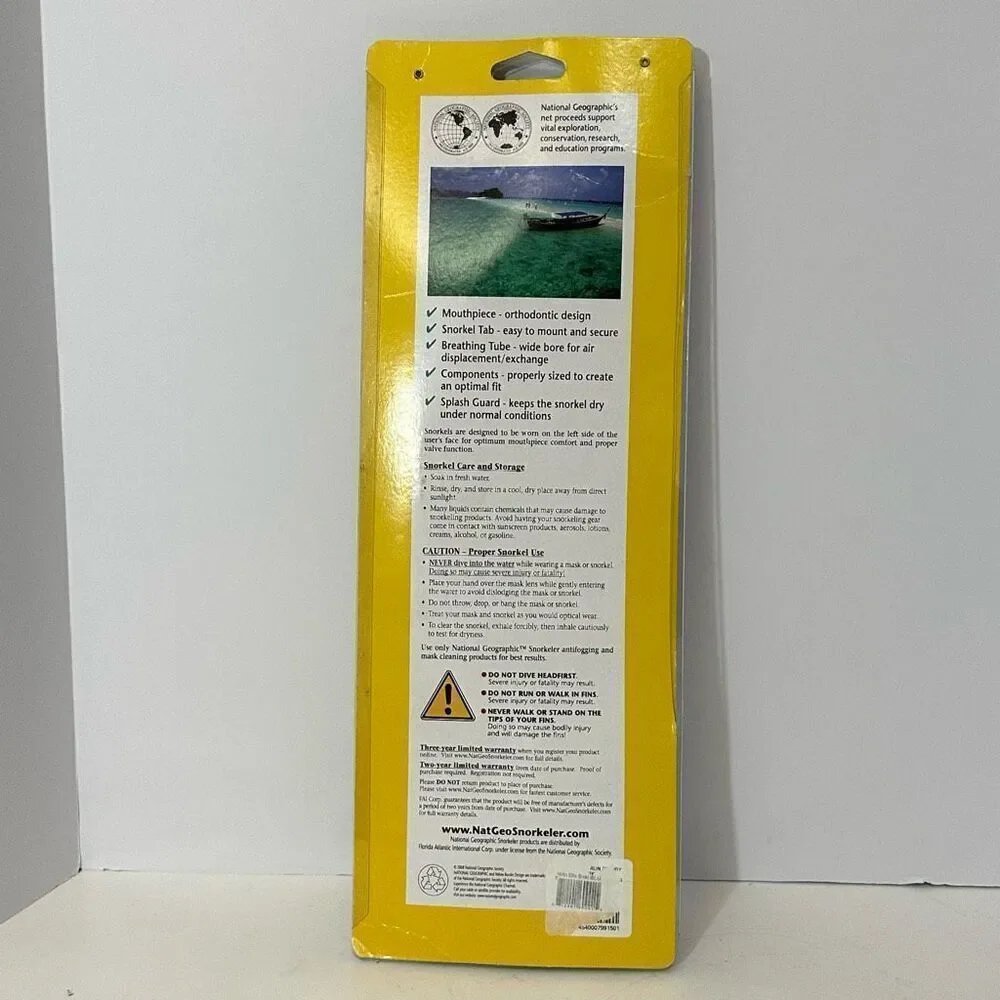 National Geographic splash guard