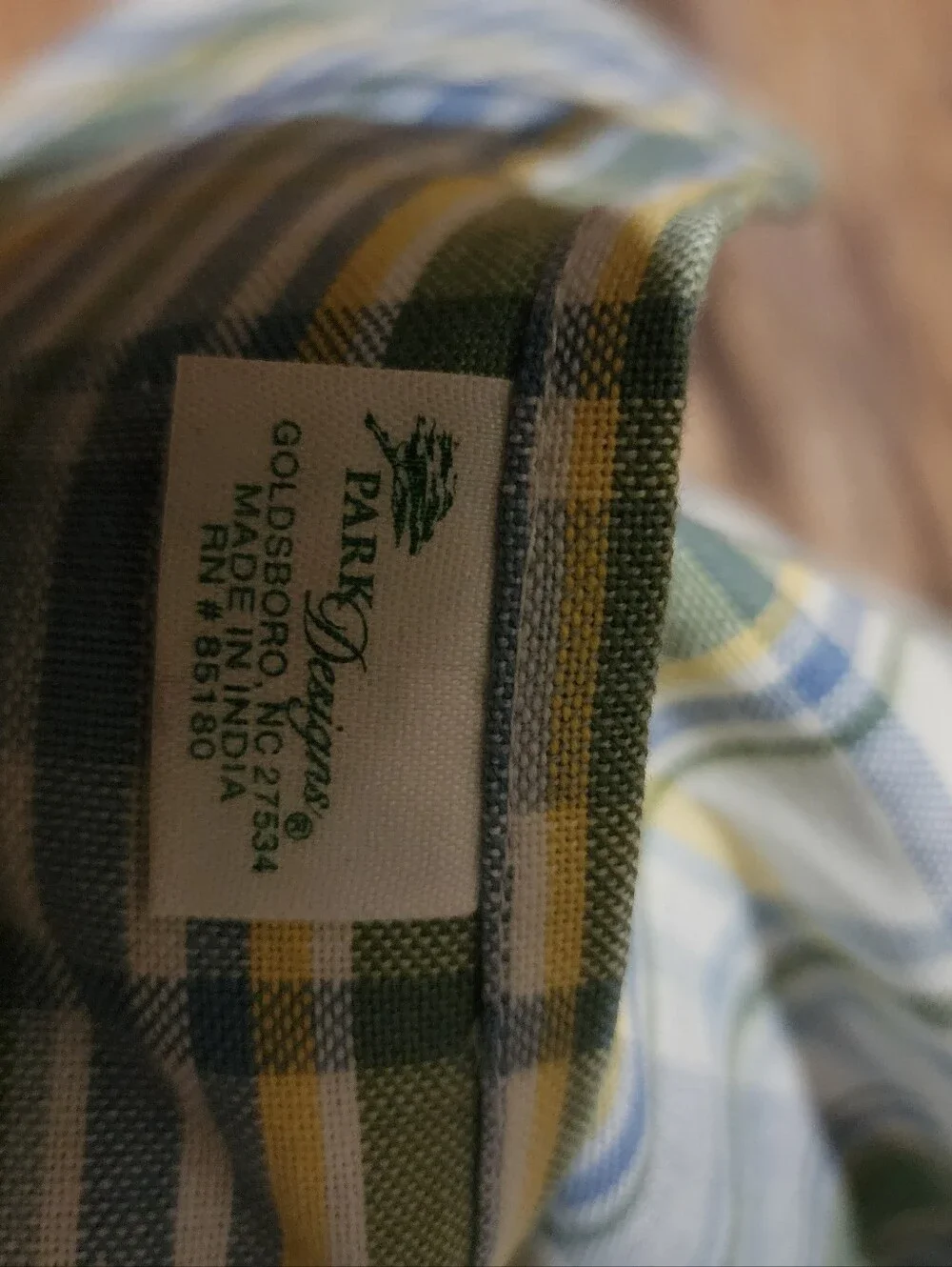 Laura Ashley blue green