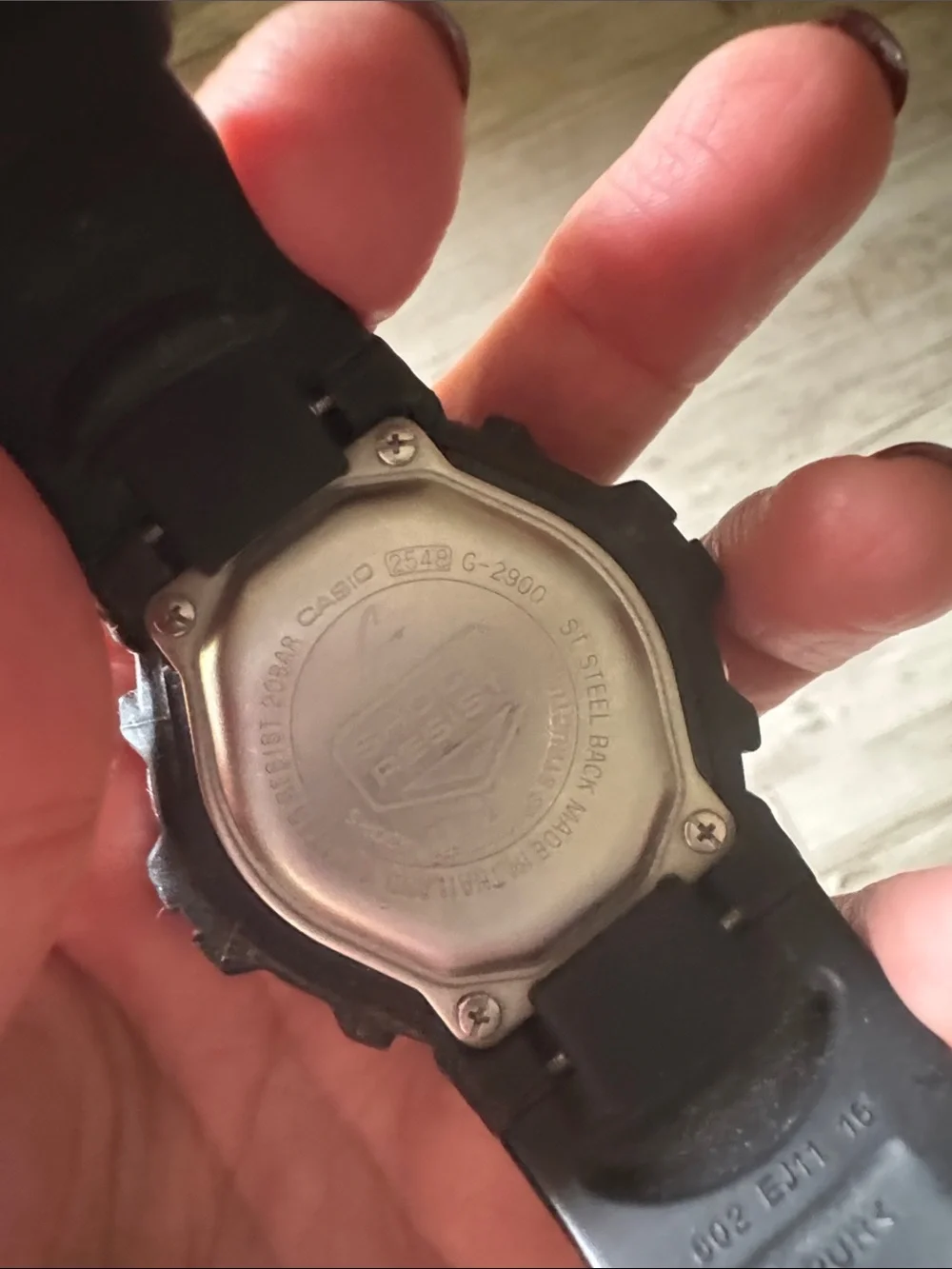 G-Shock three shock