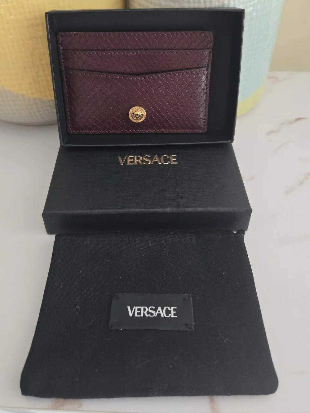 Versace luxury card