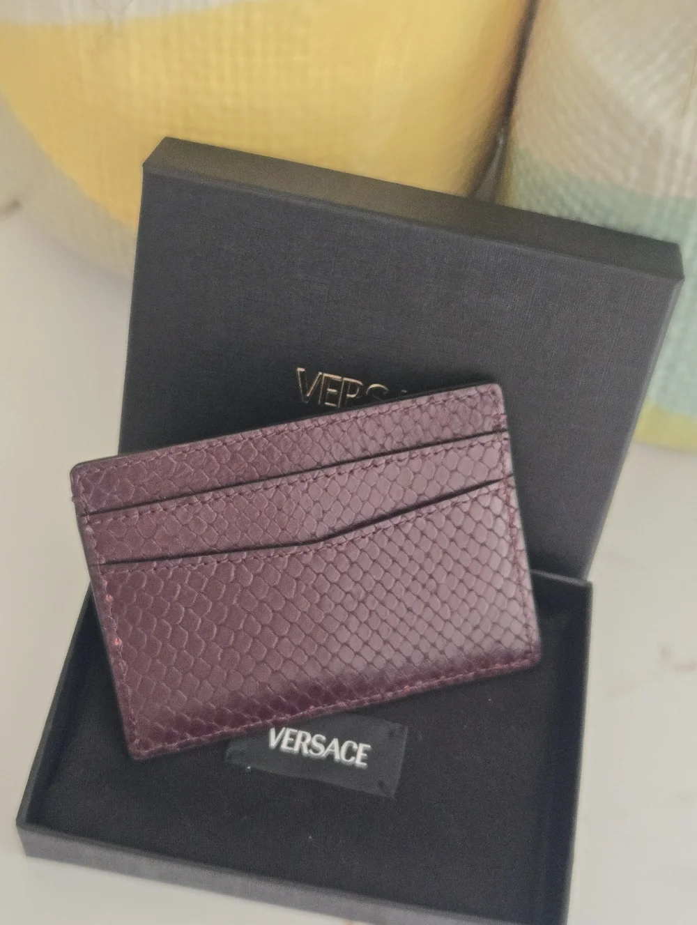 Versace luxury card
