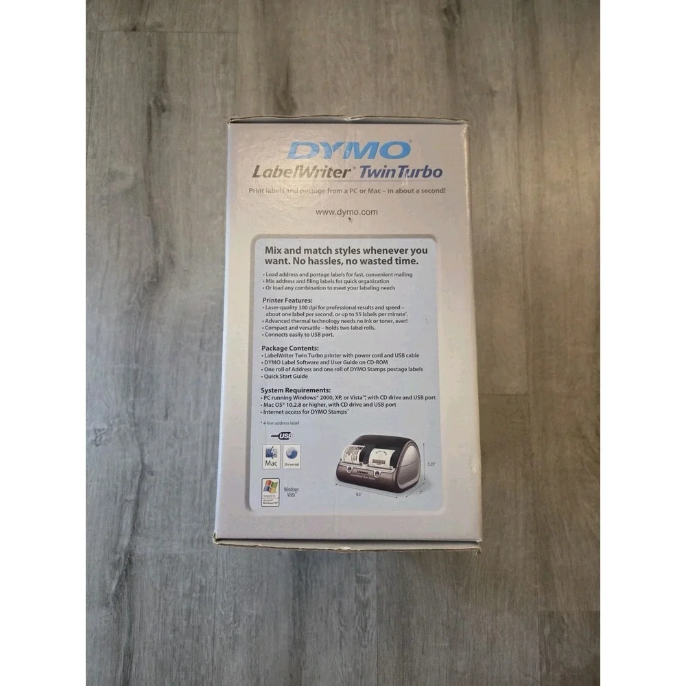 Dymo new open