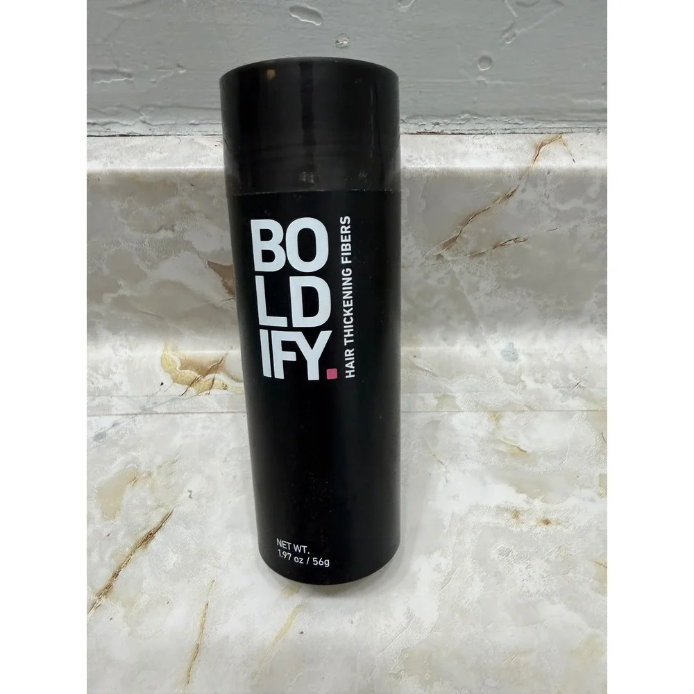Boldify Hair Thickening Fibers Dark Brown 1.97oz 56g Concealer for Thinning Hair