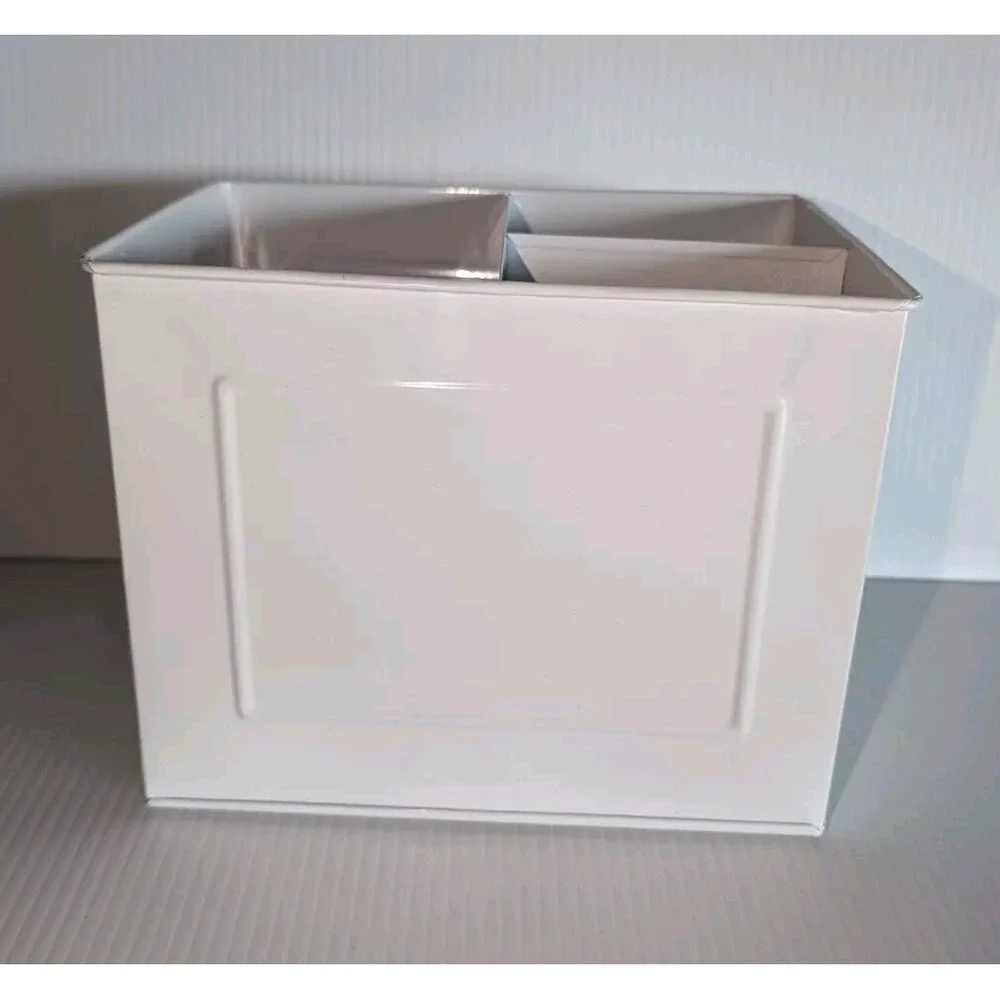 Metal Caddy white compartment Target Bullseye Playground